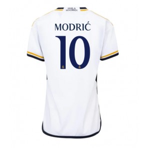Real Madrid Luka Modric #10 kläder Kvinnor 2023-24 Hemmatröja Kortärmad